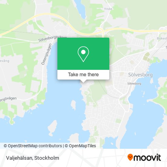 Valjehälsan map