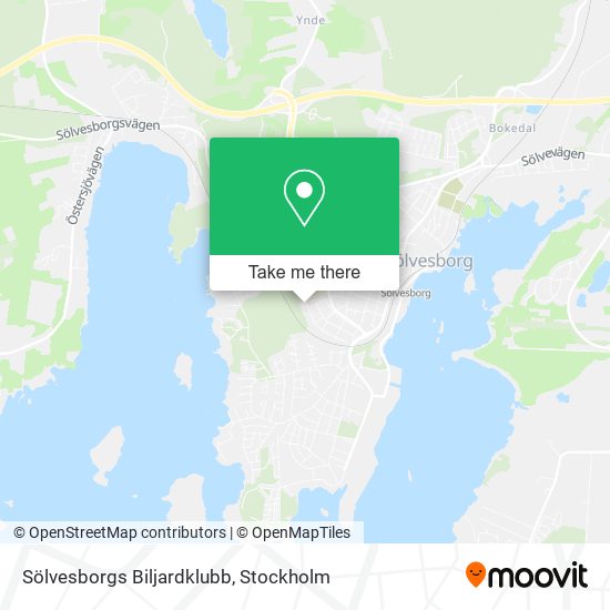 Sölvesborgs Biljardklubb map