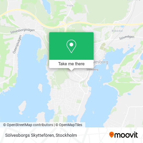 Sölvesborgs Skyttefören map