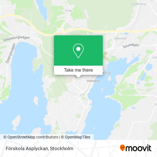 Förskola Asplyckan map