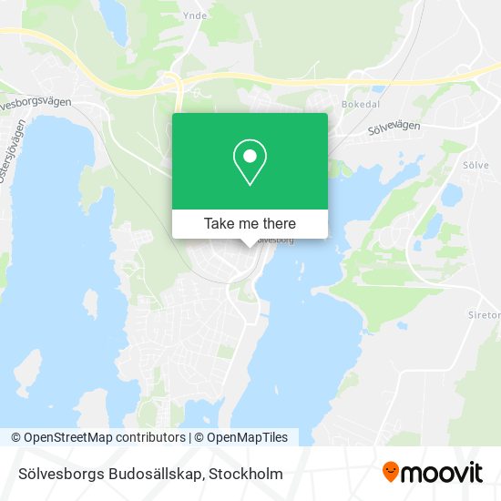 Sölvesborgs Budosällskap map