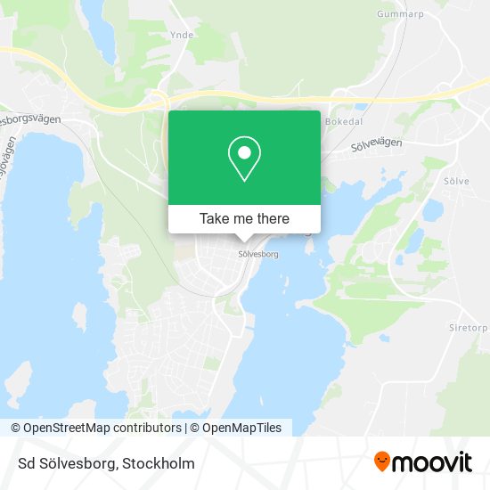 Sd Sölvesborg map