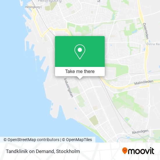 Tandklinik on Demand map