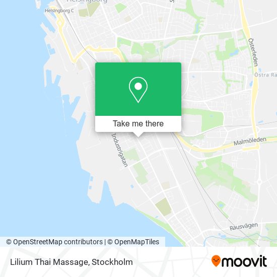 Lilium Thai Massage map