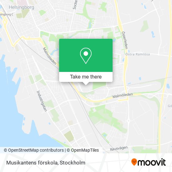 Musikantens förskola map