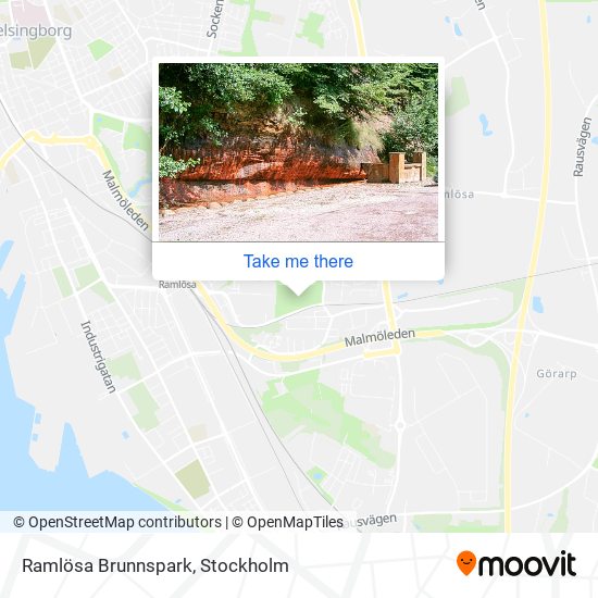 Ramlösa Brunnspark map