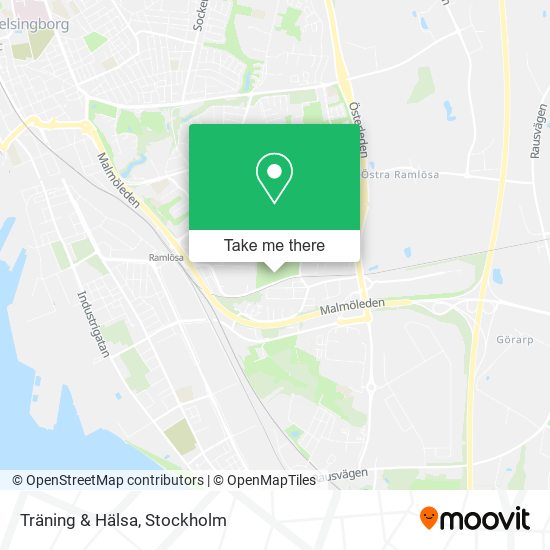 Träning & Hälsa map