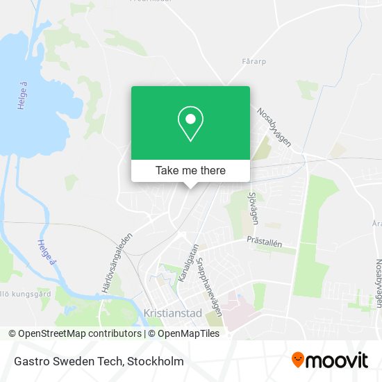 Gastro Sweden Tech map