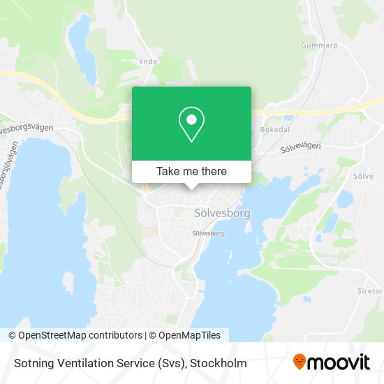 Sotning Ventilation Service (Svs) map