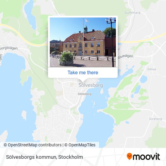 Sölvesborgs kommun map