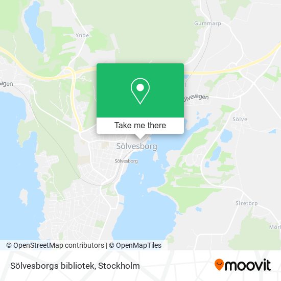 Sölvesborgs bibliotek map
