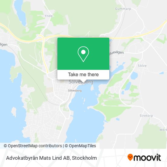 Advokatbyrån Mats Lind AB map