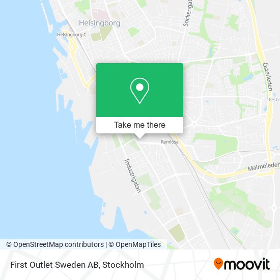 First Outlet Sweden AB map