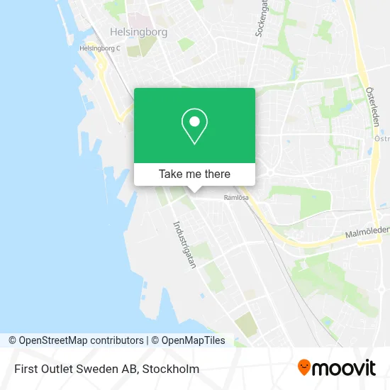 First Outlet Sweden AB map