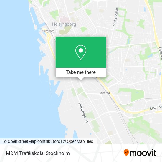 M&M Trafikskola map