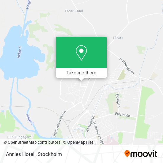 Annies Hotell map