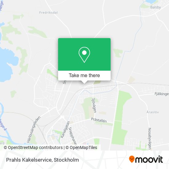 Prahls Kakelservice map