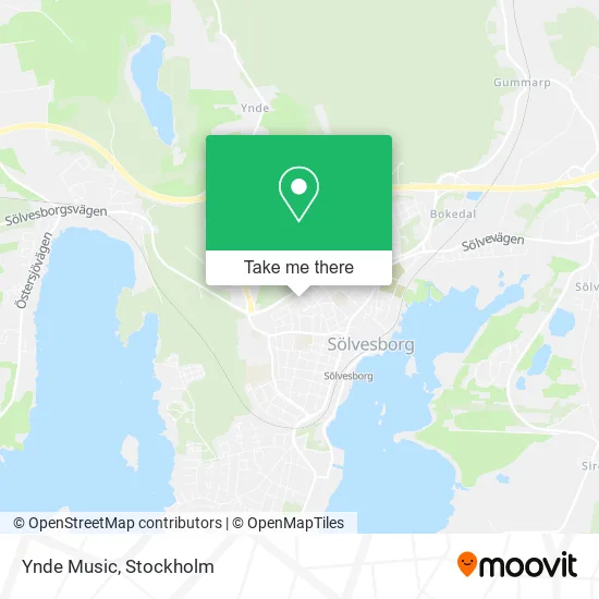 Ynde Music map