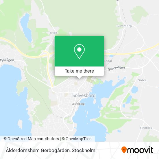 Ålderdomshem Gerbogården map