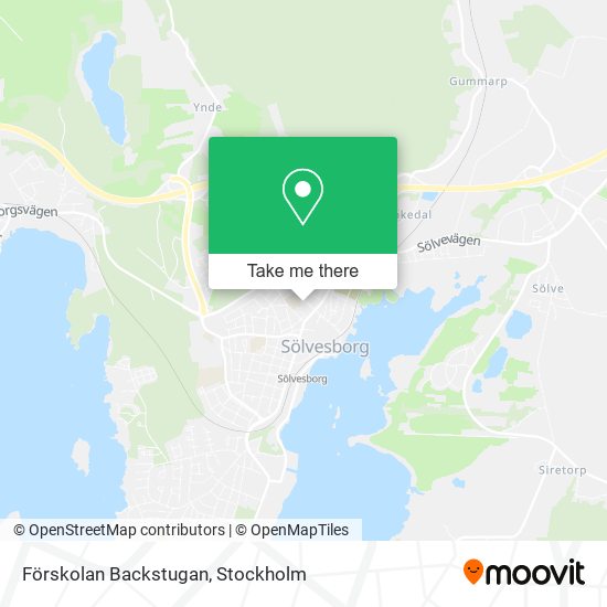 Förskolan Backstugan map