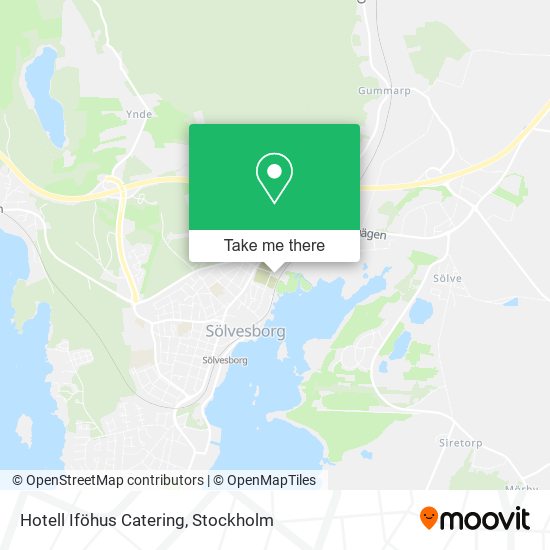 Hotell Iföhus Catering map