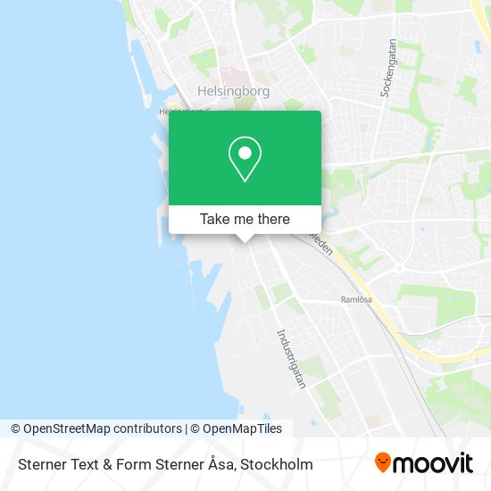 Sterner Text & Form Sterner Åsa map