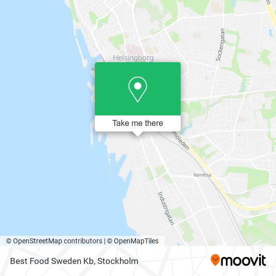 Best Food Sweden Kb map