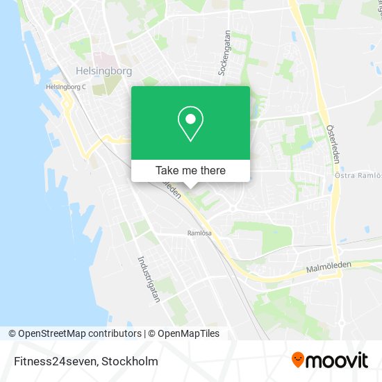 Fitness24seven map