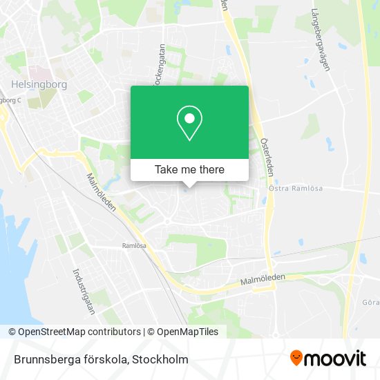 Brunnsberga förskola map