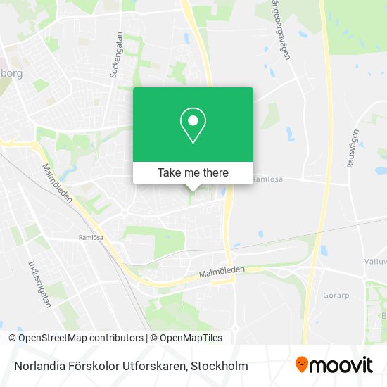 Norlandia Förskolor Utforskaren map