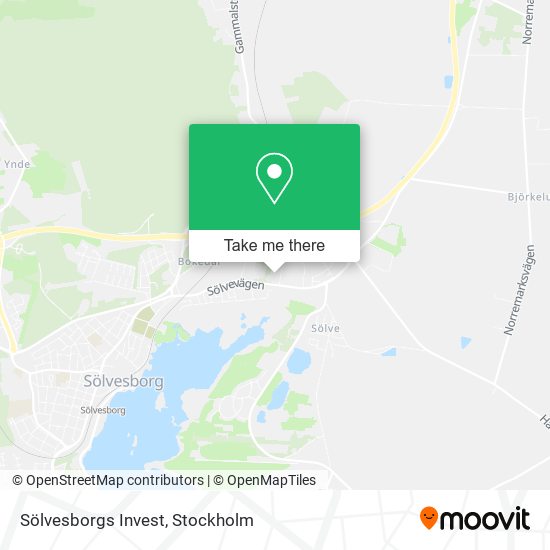 Sölvesborgs Invest map