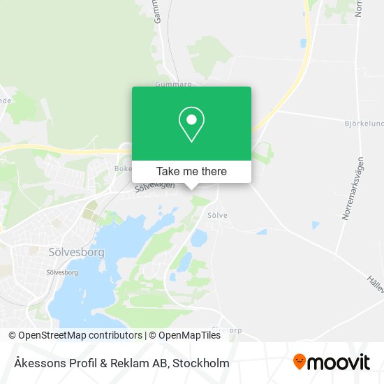 Åkessons Profil & Reklam AB map