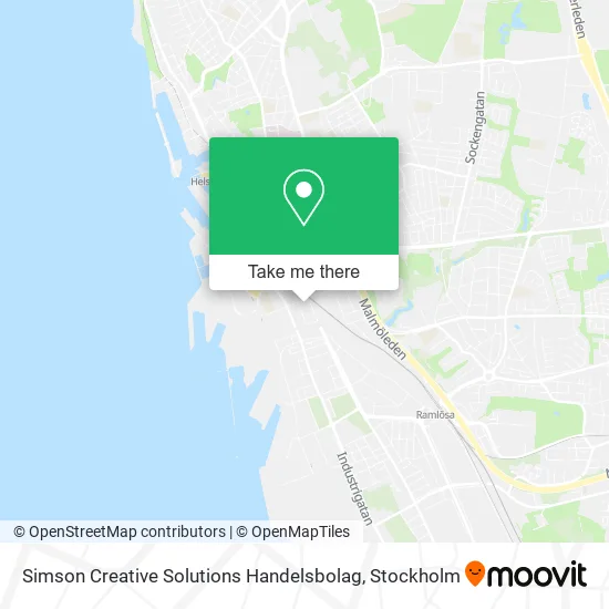 Simson Creative Solutions Handelsbolag map