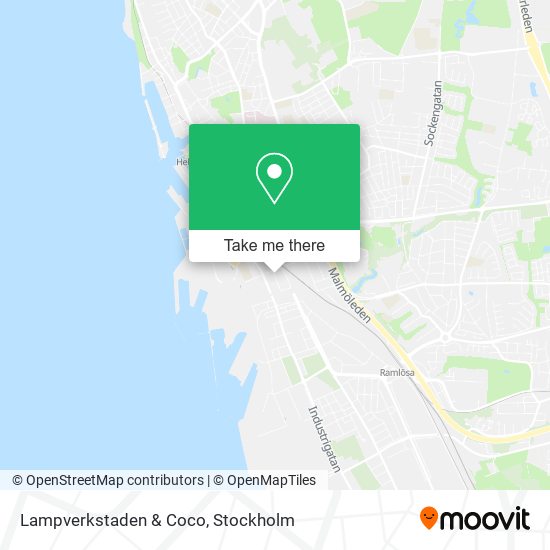 Lampverkstaden & Coco map