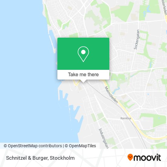 Schnitzel & Burger map