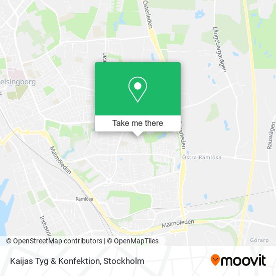 Kaijas Tyg & Konfektion map