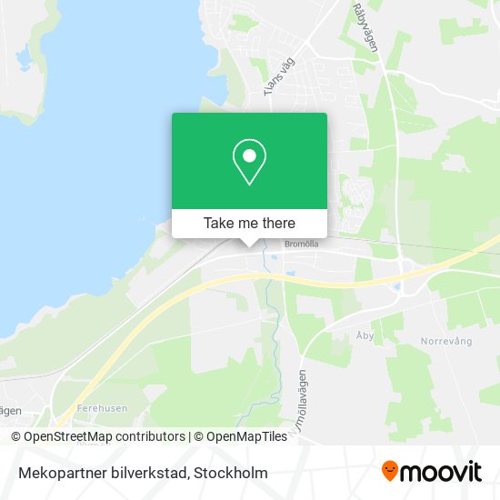 Mekopartner bilverkstad map