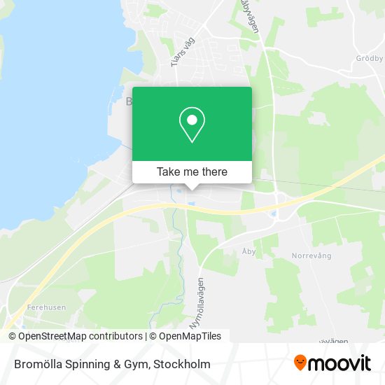 Bromölla Spinning & Gym map