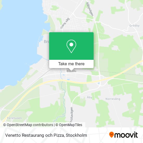 Venetto Restaurang och Pizza map