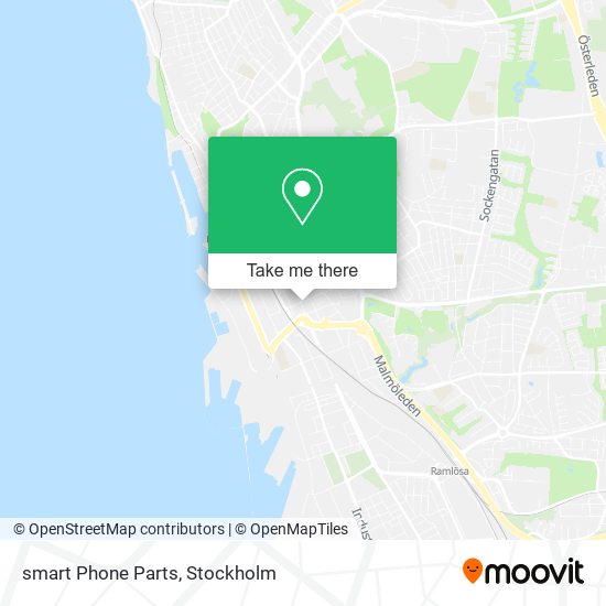 smart Phone Parts map