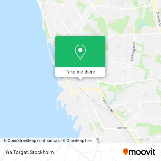 Ga Torget map