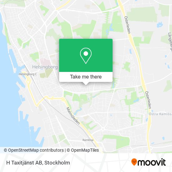 H Taxitjänst AB map