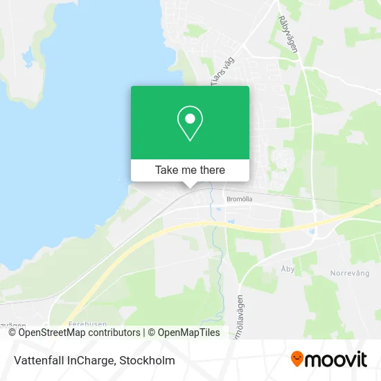 Vattenfall InCharge map