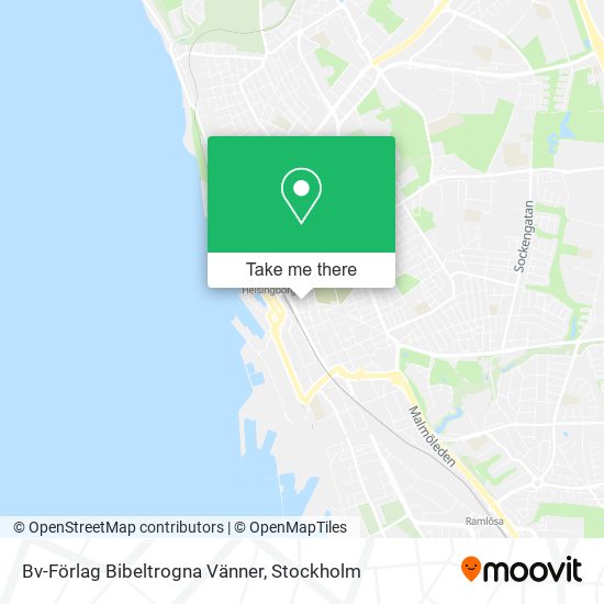 Bv-Förlag Bibeltrogna Vänner map