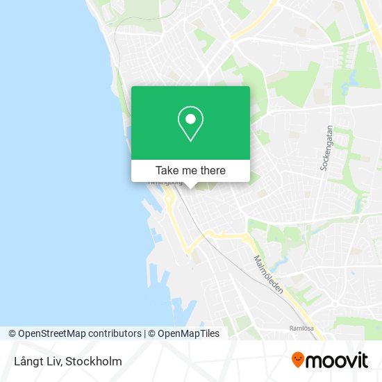 Långt Liv map