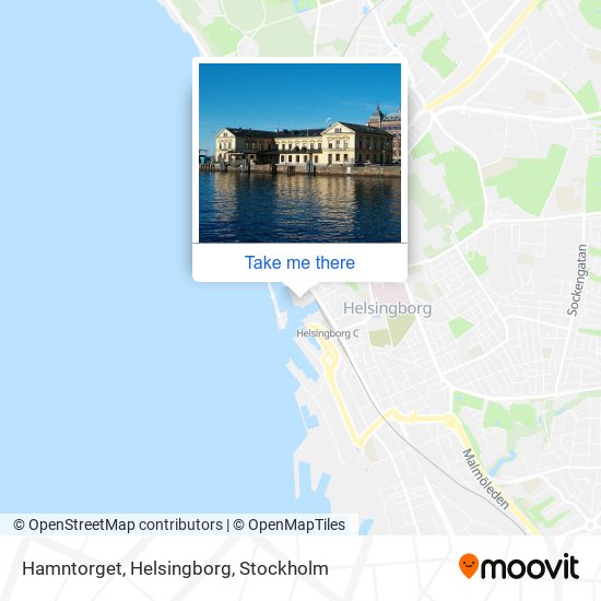 Hamntorget, Helsingborg map