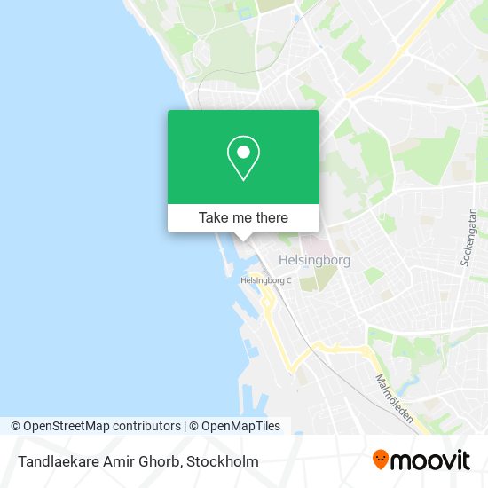 Tandlaekare Amir Ghorb map