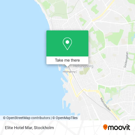 Elite Hotel Mar map