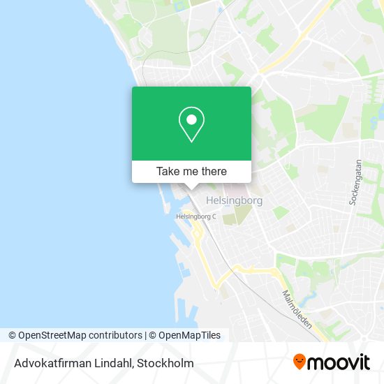Advokatfirman Lindahl map