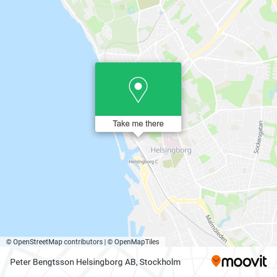 Peter Bengtsson Helsingborg AB map